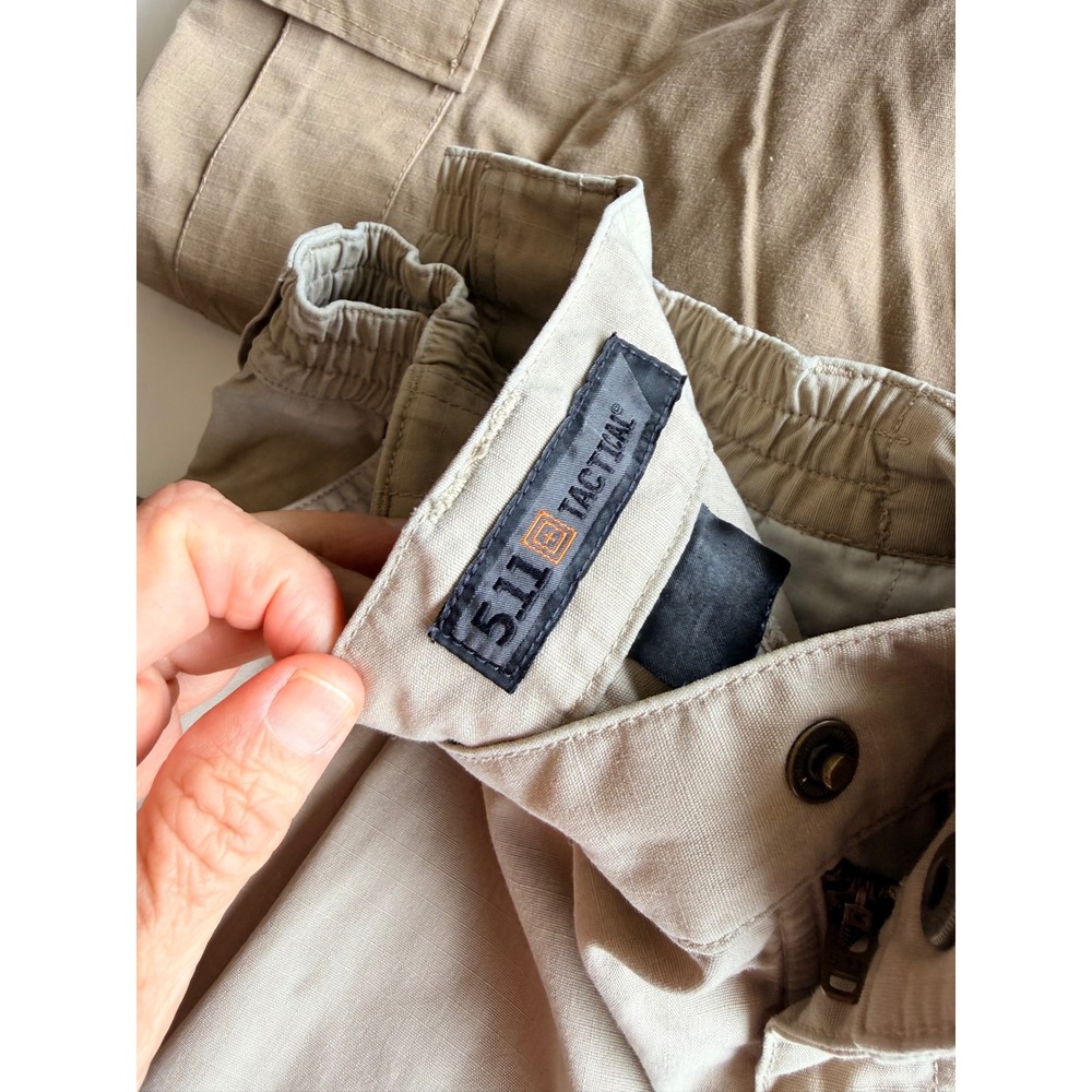 Mens Tactical Cargo Pants Bundle 5.11 Tactical & LAPG BDU Khaki Brown Size Large - Picture 4 of 16